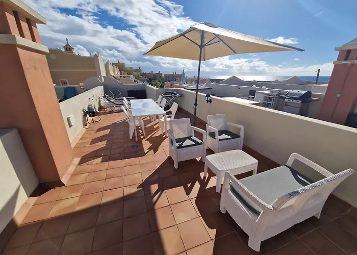 Sunset Rooftop Terrace Apartment Palm-mar